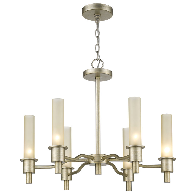 Mercer41 Iowa 6Light Candle Style Chandelier Wayfair